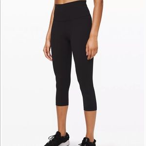 Lululemon Align Crop 21” High Waist Black Size 8